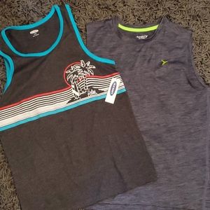 Two muscle tees